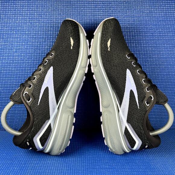🔴 BROOKS GHOST 15 Women`s Size 9 Black Lila Athletic Running Shoes 1203801B011 - Picture 5 of 8